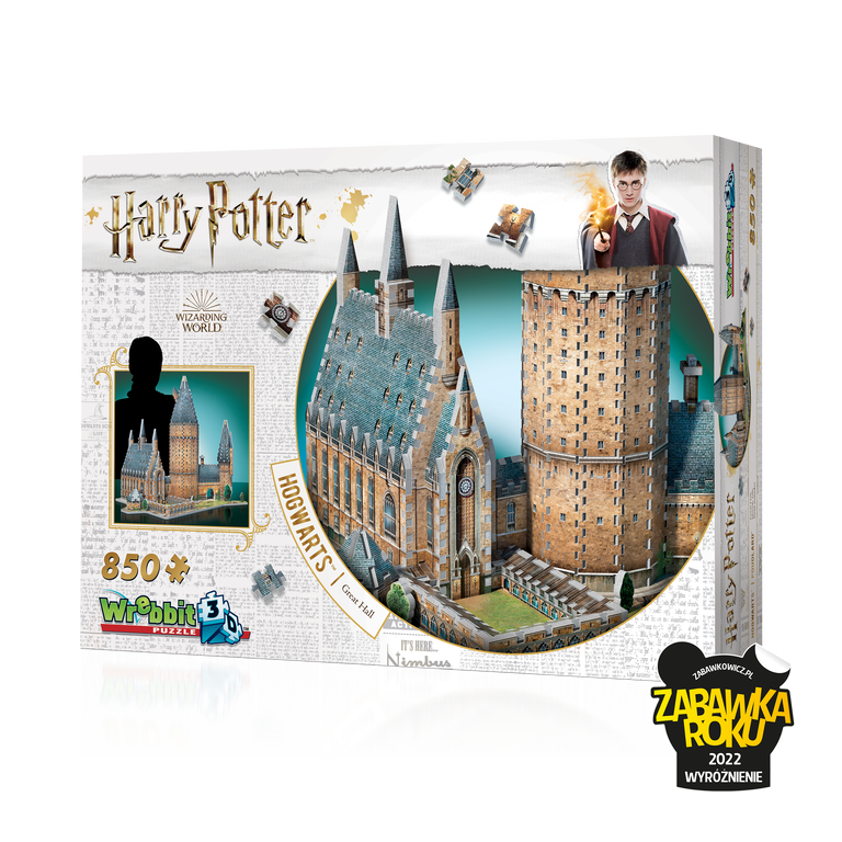 Wrebbit Harry Potter Hogwarts Great Hall PUZZLE 3D (1)