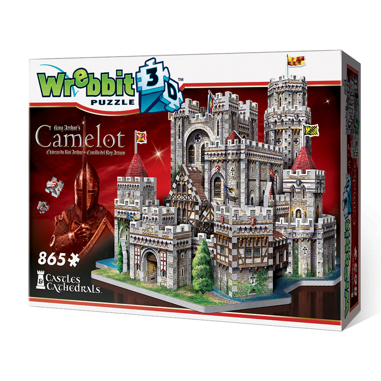Wrebbit puzzle 3D King Arthurs Camelot (1)