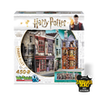 Wrebbit PUZZLE 3D Harry Potter Ulica Pokątna 450el (1)
