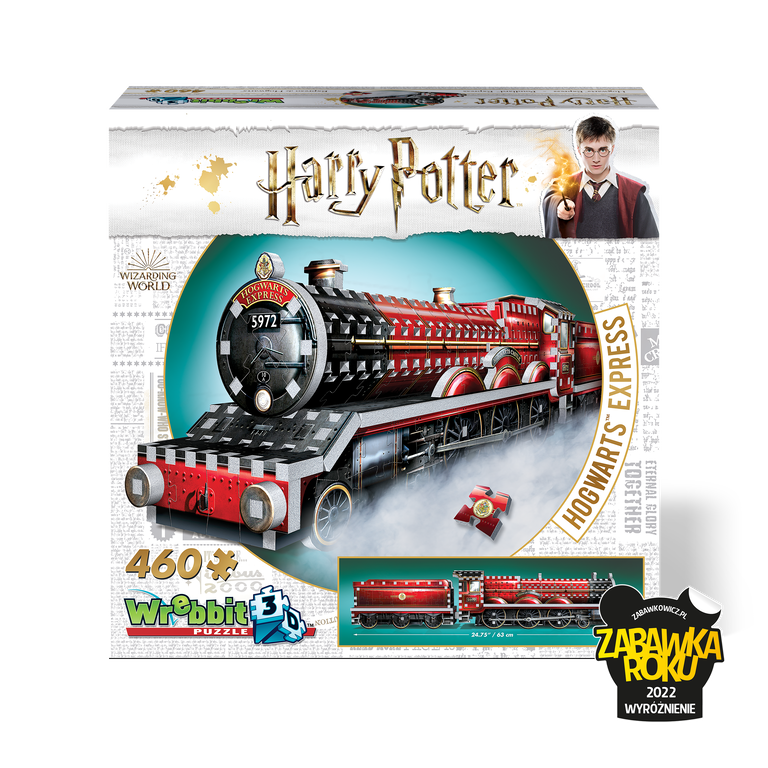 Wrebbit PUZZLE 3D Harry Potter Hogwart Express 460 (1)