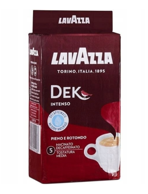 Kawa LAVAZZA Intenso MIELONA 250 gram Kawa Bezkofeinowa